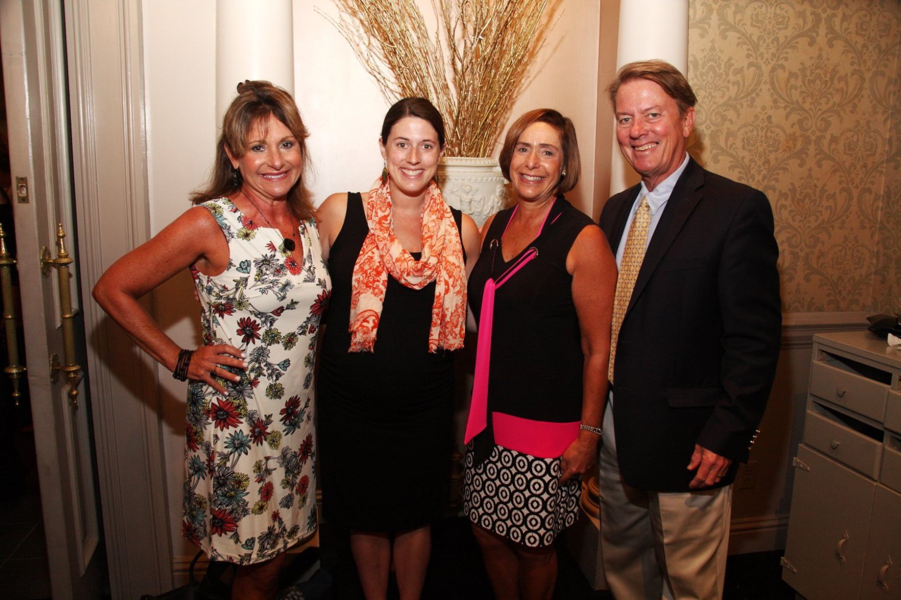 Linda Kintz, Emily Maltby, Susie and Sam Luten